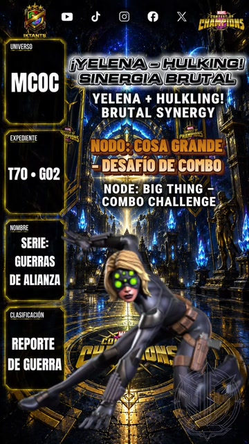 ¡Yelena + Hulkling = daño brutal! 🔥 | Lowlight