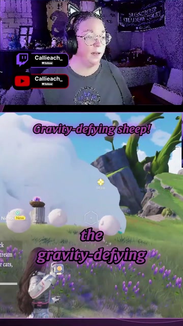 Gravity is broken for this sheep #shorts #aniimo #viral | Lowlight
