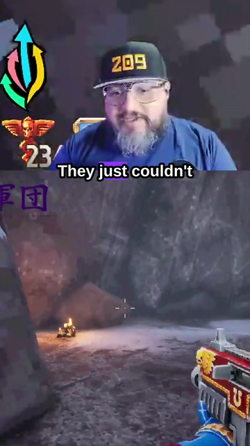 Space Marine sneaking up on heretics | Lowlight