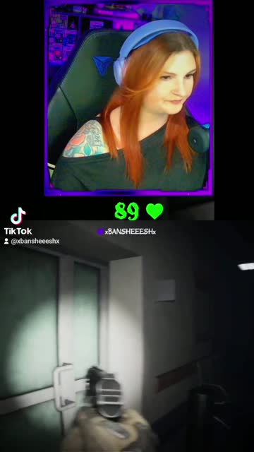 When the jumpscare happens on queue #horrorgame #chuxie #horrorstreamer #smalls… | Lowlight
