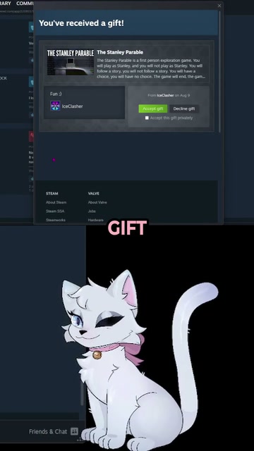 When chat gifts you another Steam game | Lowlight
