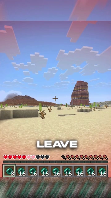 WHAT HAPPENS IF YOU TRY TO LEAVE THE WORLD: MINECRAFT | Lowlight