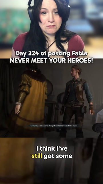 Did you hear what I HEARD!? Day 224 of posting Fable e… | Lowlight
