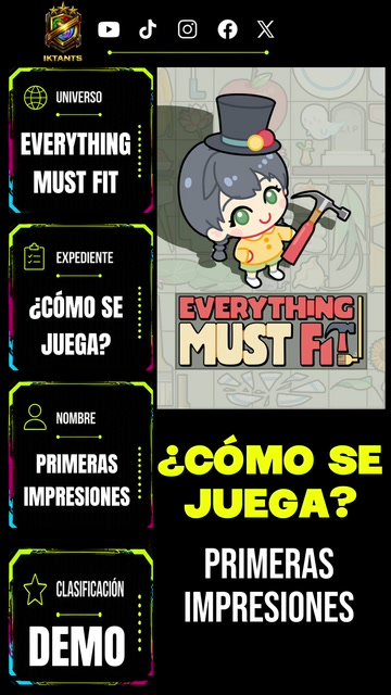 🎮 Everything MUST Fit! — ¿Cómo se juega? | Lowlight