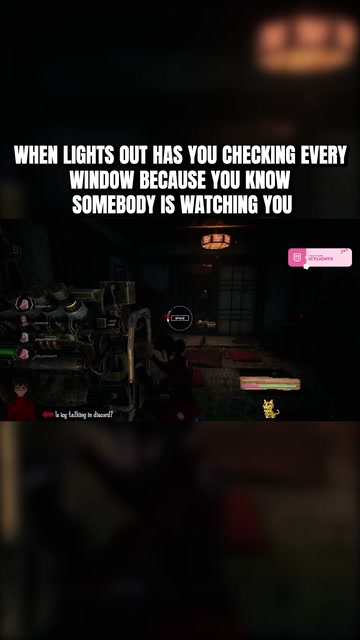 I always feel like somebody's watching me | Lowlight