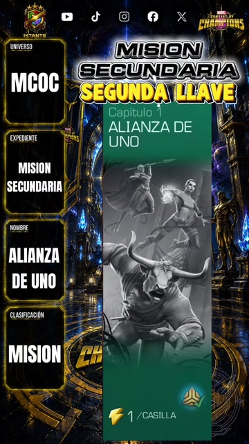 MCOC – Segunda llave | 3 caminos centrales y premios | Lowlight