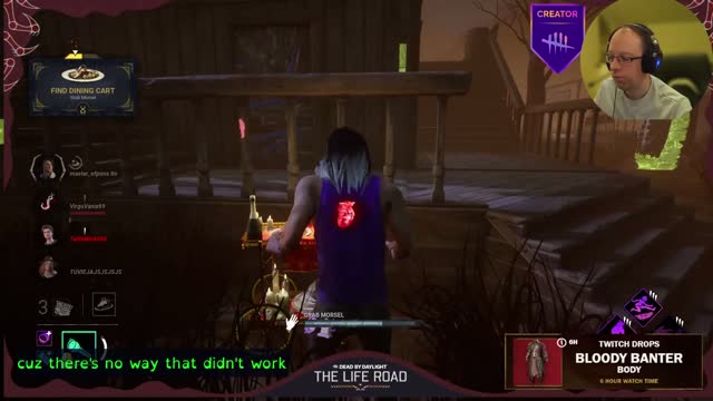 Banquet Adrenaline Jumpscare ._. #thecrypt #deadbydaylight #dbd #gaming #twitch… | Lowlight