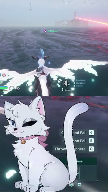 Trying to fly to the Oil Rig | Palworld https://lowlight.gg/servers/71 | Lowlight