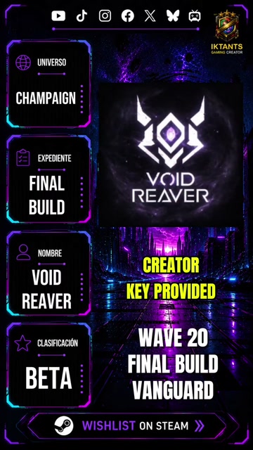 Wave 20 – Our Final Vanguard Build | Void Reaver | Lowlight