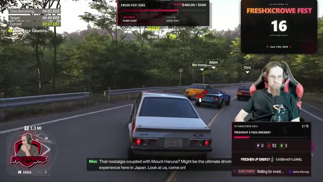 When your drift is in perfect sync with the beat | Lowlight