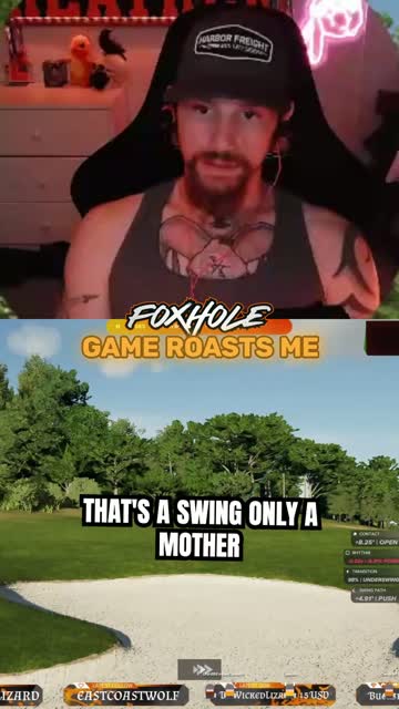 The Game Is Roasting Me #gaming #roast #golf #funny #f… | Lowlight