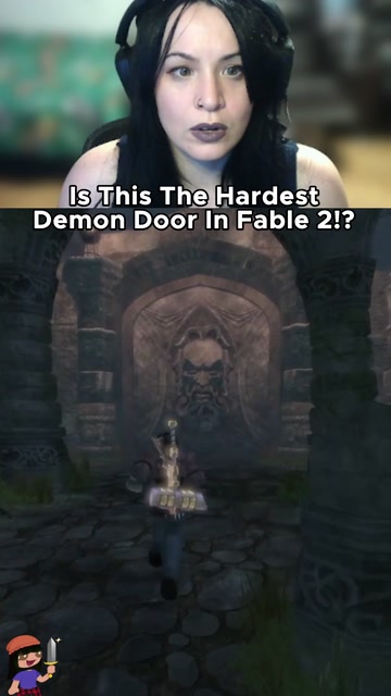 Is this the HARDEST DEMON DOOR in Fable 2!? So far it… | Lowlight