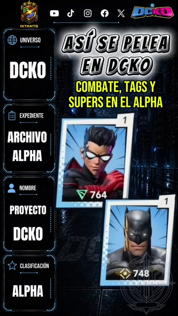 DCKO | Así se pelea: combate, Tags y Supers | Lowlight