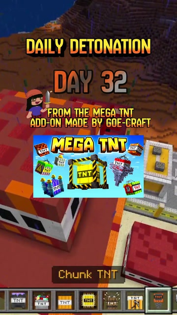 The CHUNK TNT from Minecraft Bedrock IS INSANITY!! It'… | Lowlight