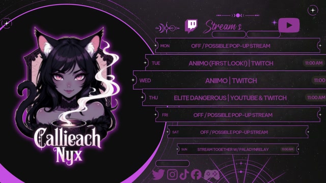 Stream Schedule is up! | Lowlight