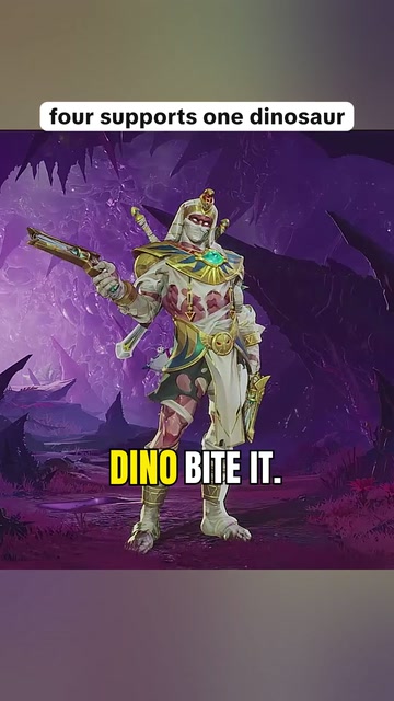 Four healers and one dinosaur | Lowlight