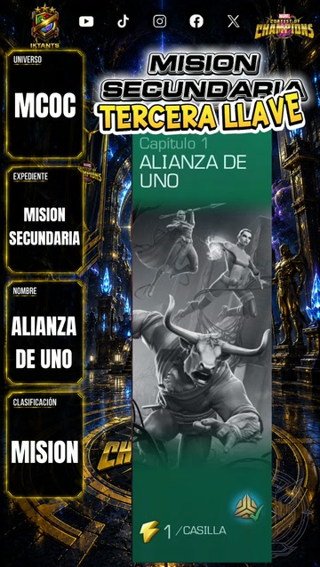 🔑 Tercera llave completada en MCOC. | Lowlight