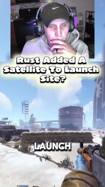 Rust Added a SATELLITE in Launch Site?! 🛰️ | Lowlight