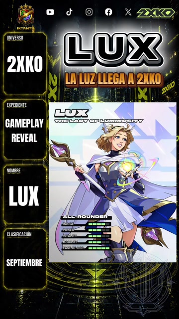 2XKO | Lux se une al roster — Gameplay Reveal | Lowlight