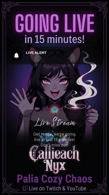 💜 GOING LIVE IN 15 MINUTES! | Lowlight