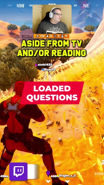 What's Your Favorite Indoor Activity? | Fortnite Loaded Questions | Lowlight