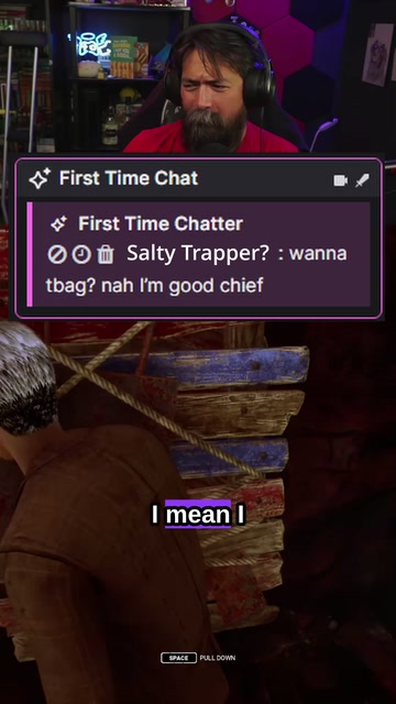 I'm a horrible tea bagging survivor. | Lowlight
