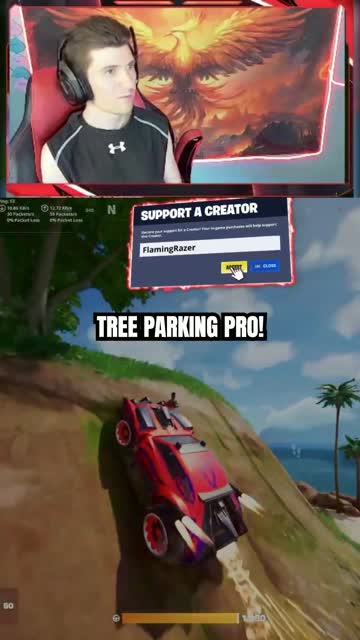 #Fortnite #FlamingRazer #Twitch #parking | Lowlight