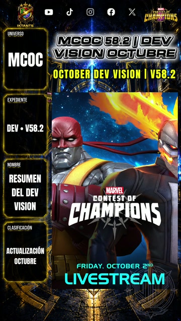 MCOC 58.2 | October Dev Vision / Dev Vision de octubre | Lowlight