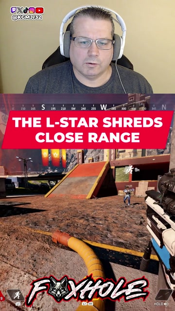 The L-Star Shreds Close Range | Apex Legends | Lowlight