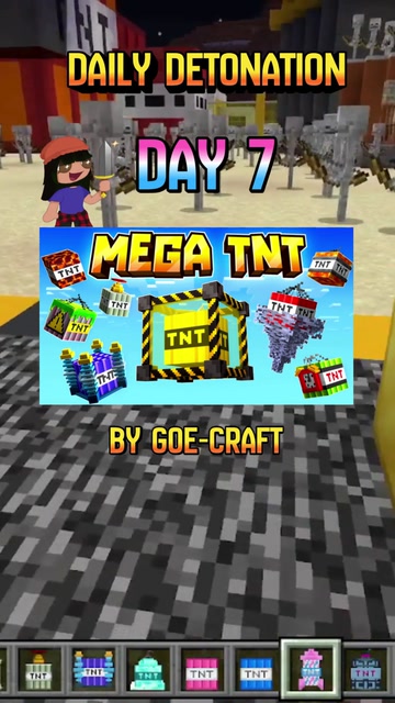 Day 7 of your Daily Dose of DETONATION on Minecraft!!… | Lowlight