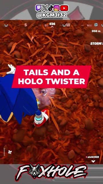 Tails and a Holo Twister | Fortnite | Lowlight