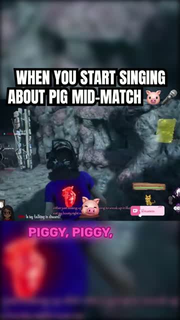 I sing this every time I am in chase with Piggy | Lowlight