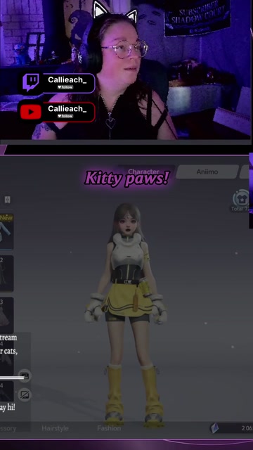 This outfit is too cute to handle 🐱 #charactercustomi… | Lowlight