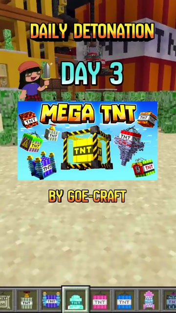 Day 4 of your DAILY DOSE OF DETONATION on Minecraft Be… | Lowlight