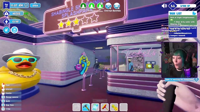 When the Sky Noodles Attack in Waterpark Simulator | Lowlight