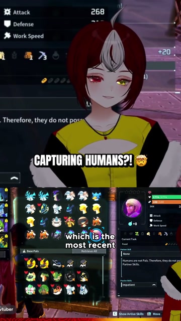 Humans captured in Palworld | Lowlight