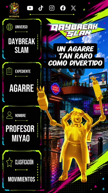 Daybreak Slam | El extraño agarre del Profesor Miyao | Lowlight
