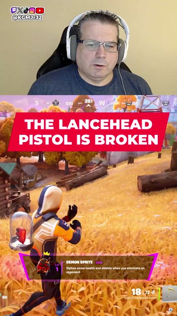 The Lancehead Pistol is Broken | Fortnite 🔫💥 | Lowlight