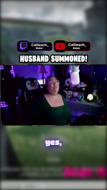 Summoned the Hubby… He Talks to the Monitor Instead of… | Lowlight