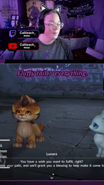 The secret power of the fluffy tail #gaming #shorts | Lowlight