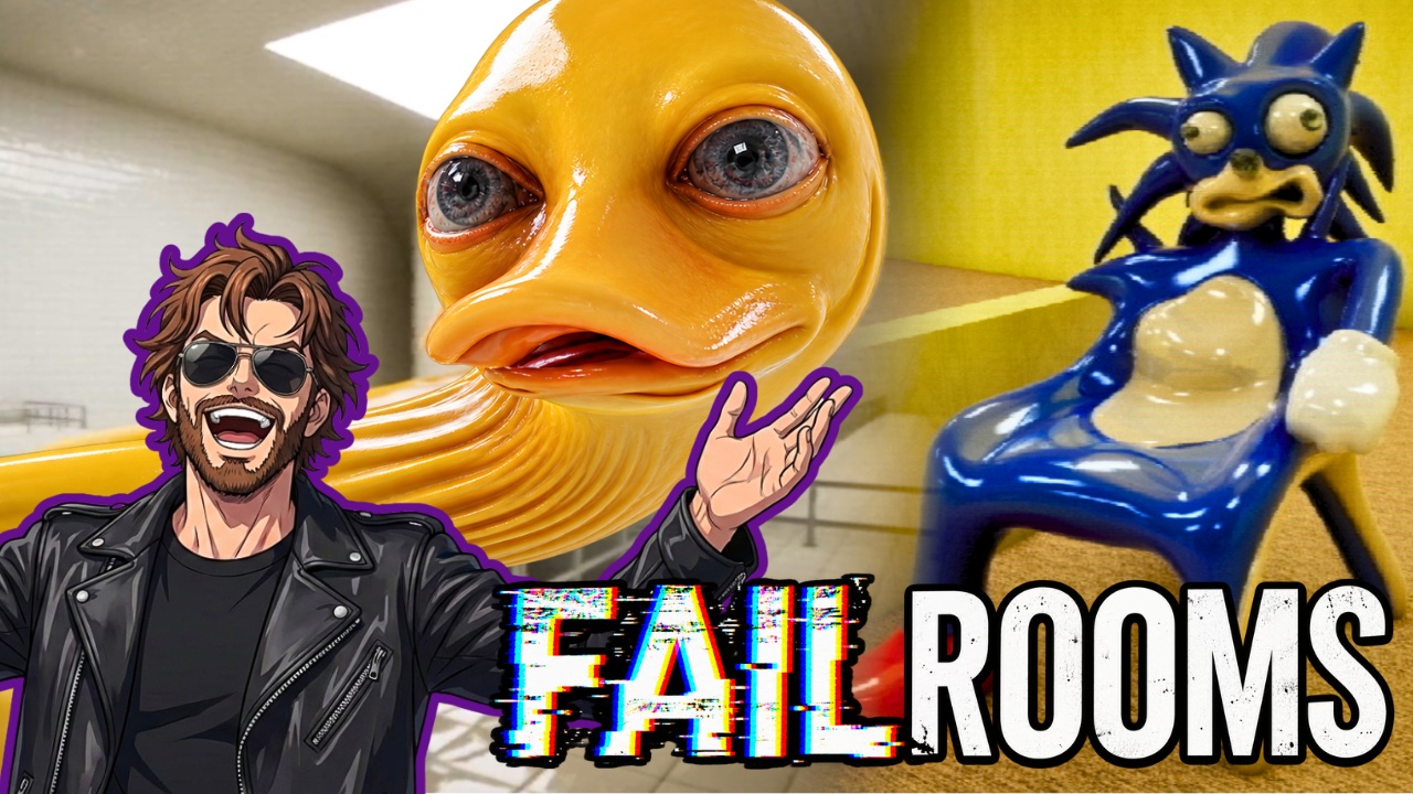 I Think I Fell Into The Wrong Backrooms.. | FailRooms | Lowlight