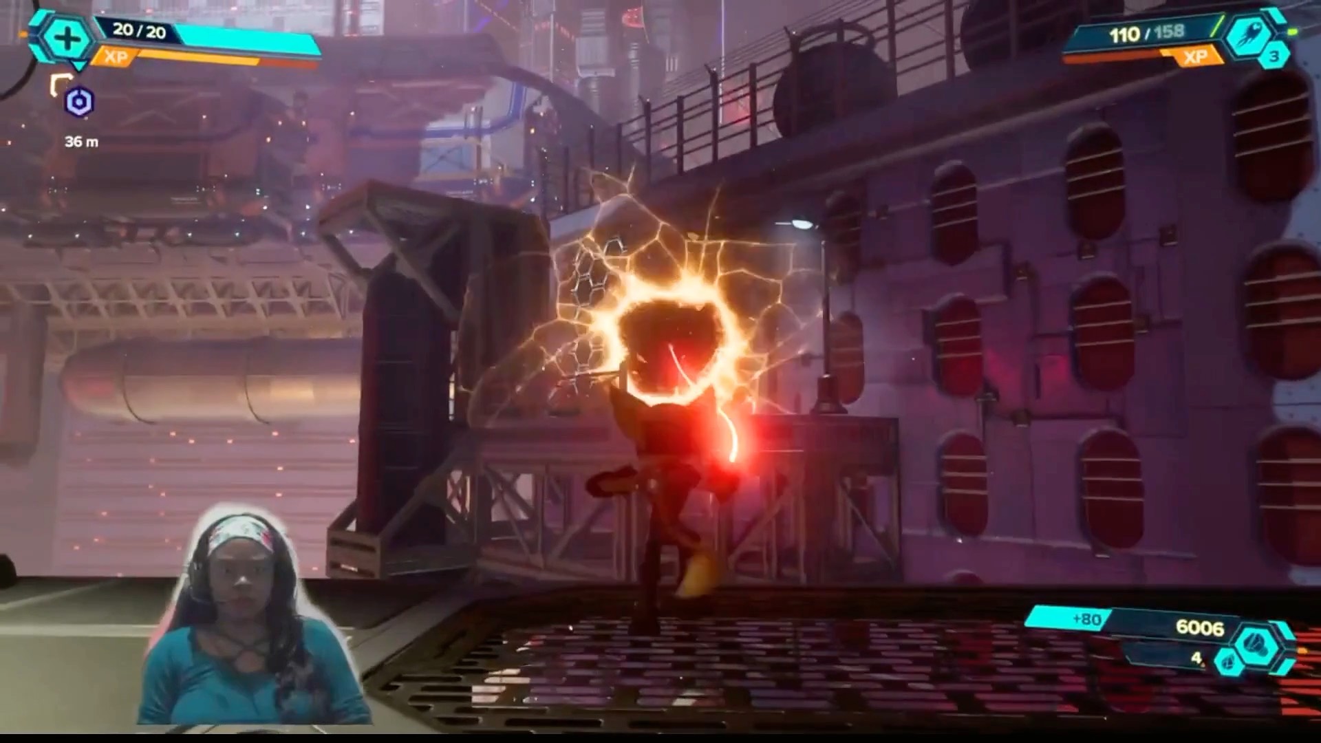 Playing Ratchet & Clank: Rift Apart | Lowlight