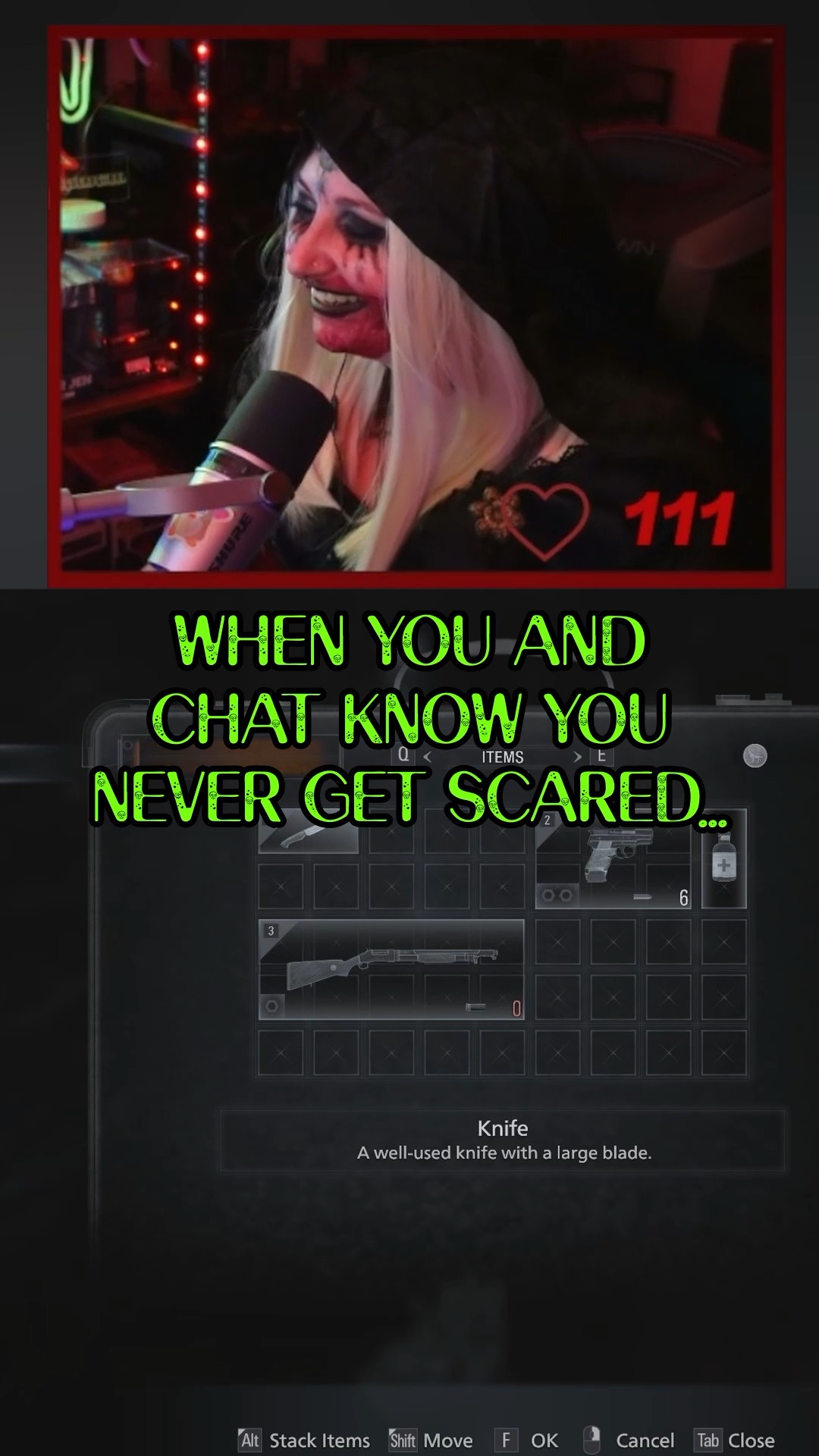 I am never scared…. 😅 | Lowlight