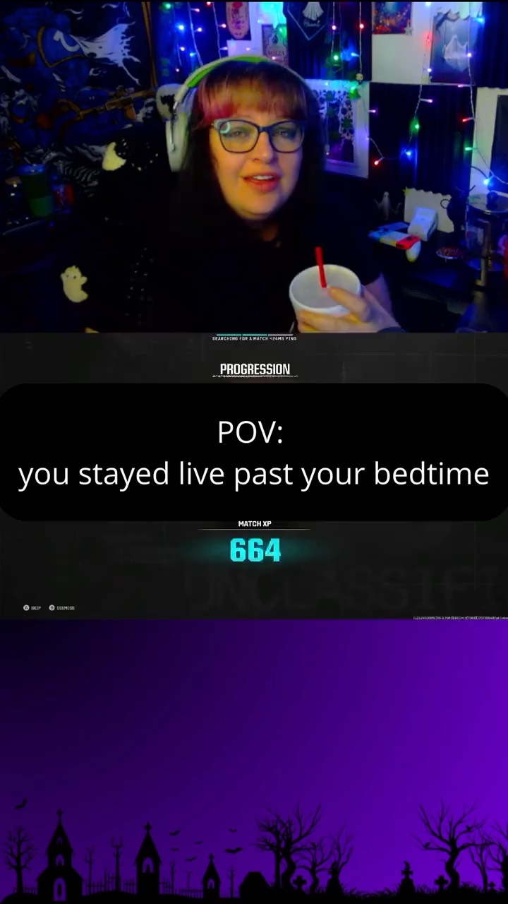 POV you stayed live past your bedtime | Lowlight