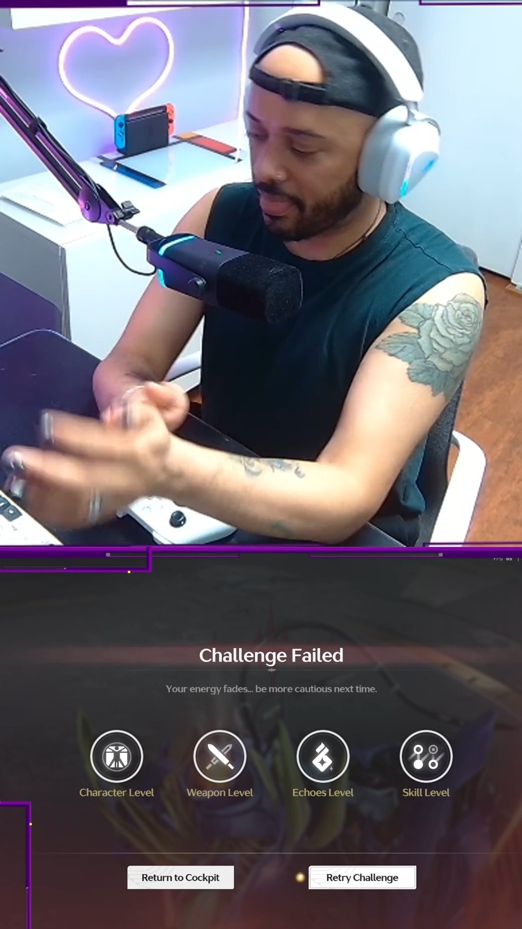 GAMERS SWEATS D: | Lowlight
