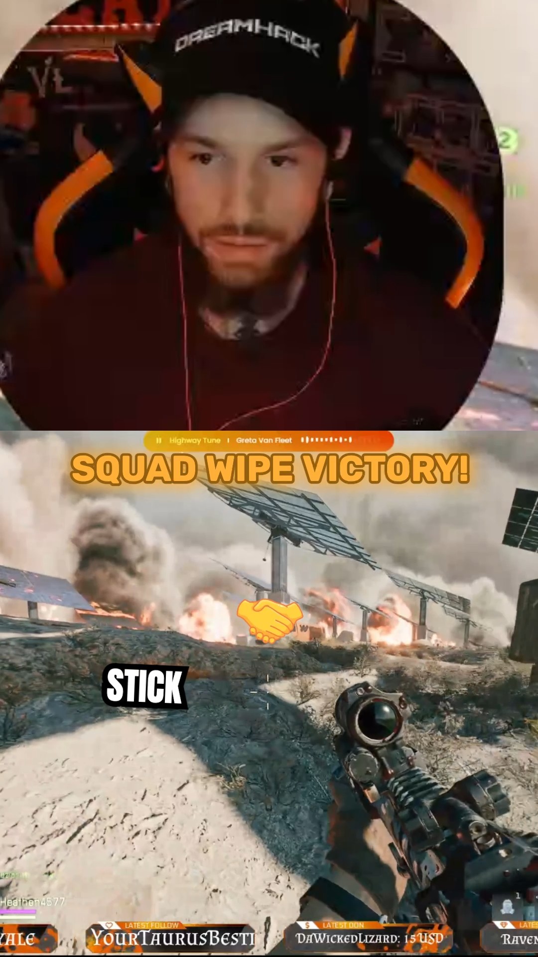 Heathen_Streamz and his partner secure an intense squa… | Lowlight