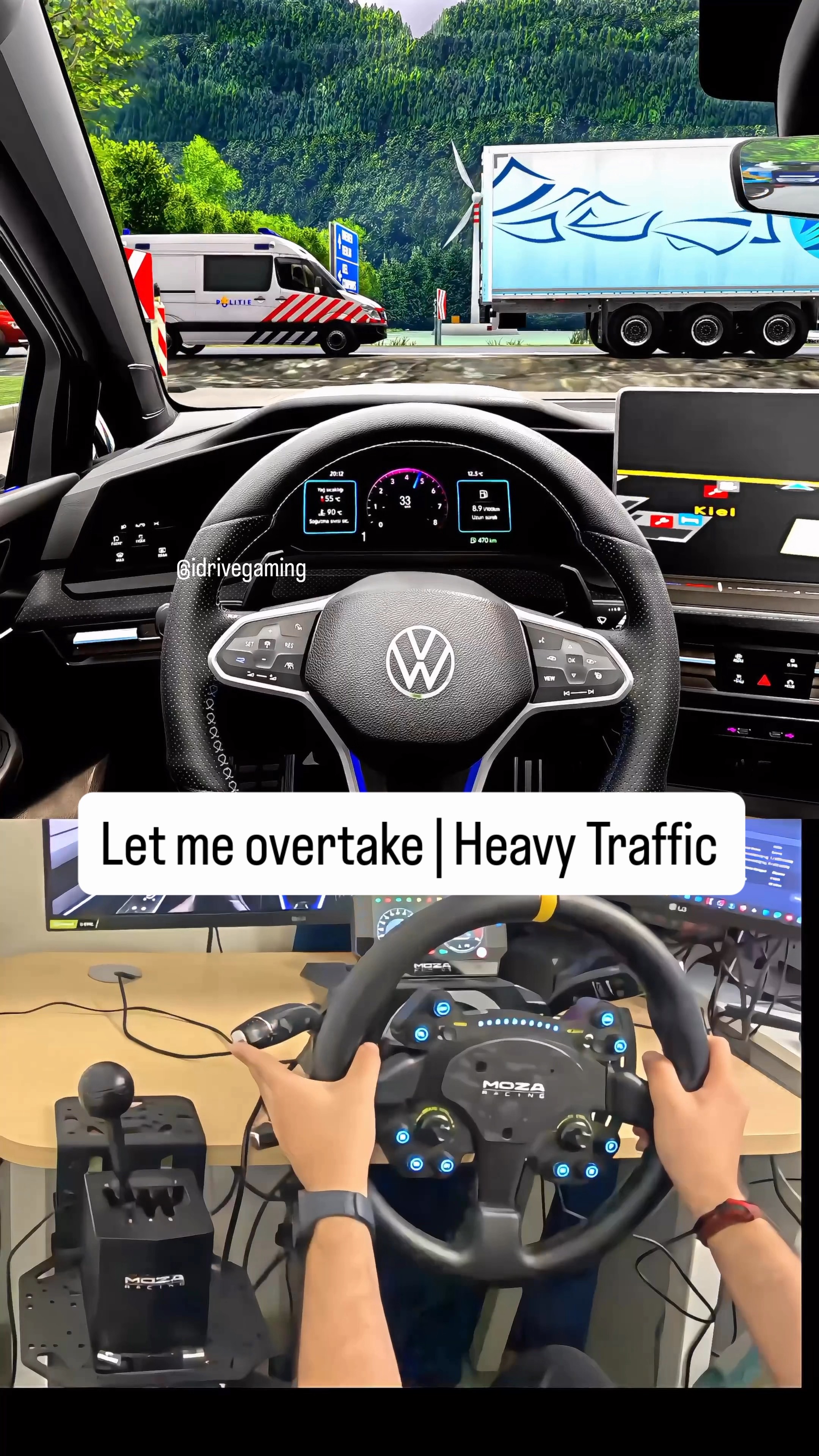 Overtaking pro max - Euro Truck Simulator 2 gameplay | Lowlight