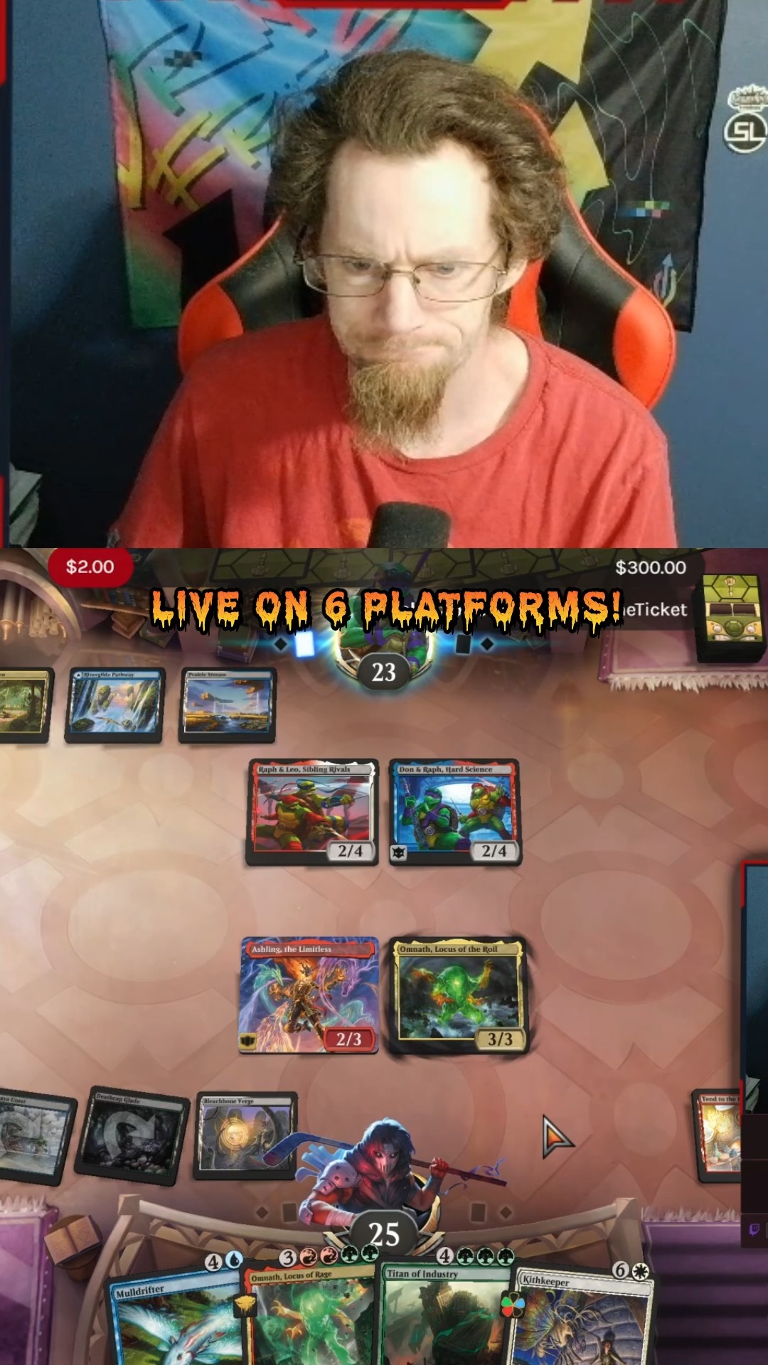 Streaming on Kick Twitch Rumble Tiktok Tiktok and Shareplay | Lowlight