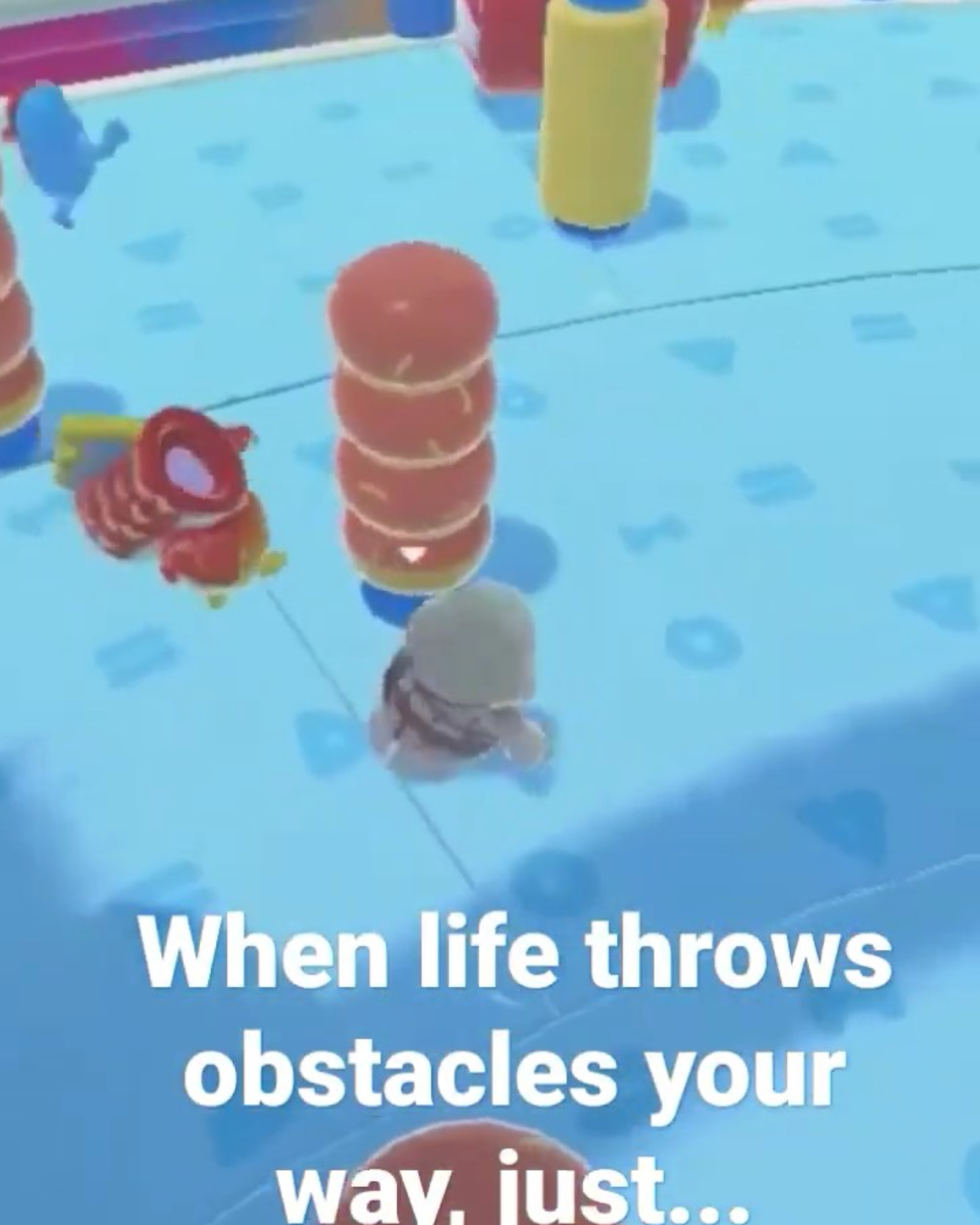 When life has obstacles… | Lowlight