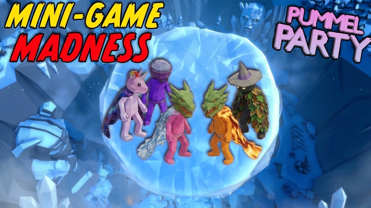 The Absolute MADNESS of Pummel Party Mini-Games! (Stre… | Lowlight